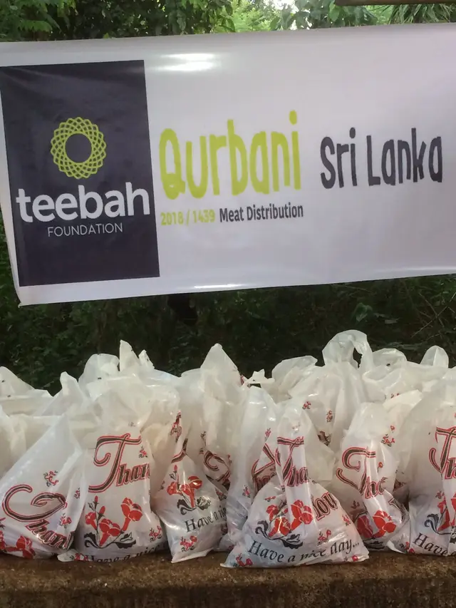 Qurbani with Teebah Foundation, 2018. Photo 1 of 9.