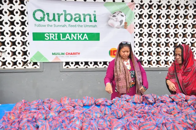 Qurbani meat distribution, 2016 to 2018. Photo 2 of 15.