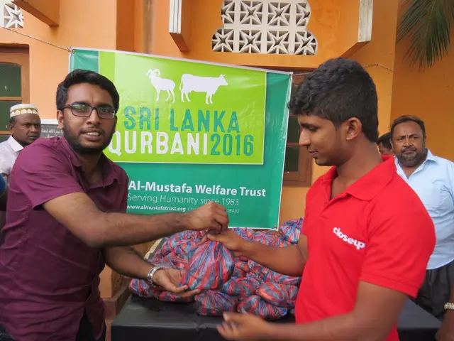 Qurbani meat distribution, 2016 to 2018. Photo 4 of 15.