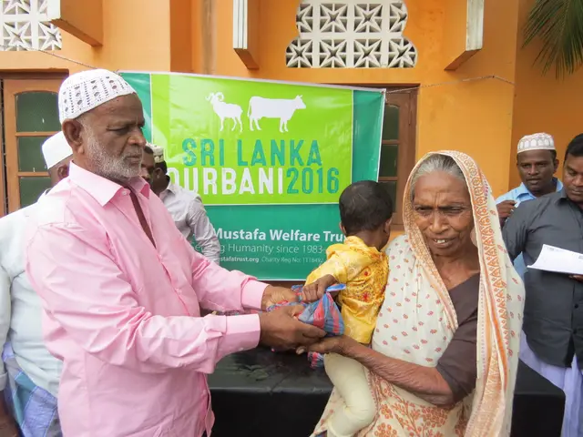 Qurbani meat distribution, 2016 to 2018. Photo 5 of 15.