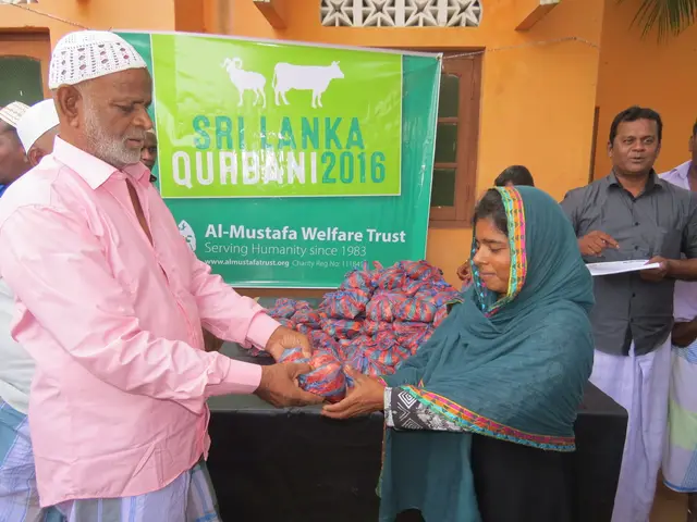 Qurbani meat distribution, 2016 to 2018. Photo 6 of 15.