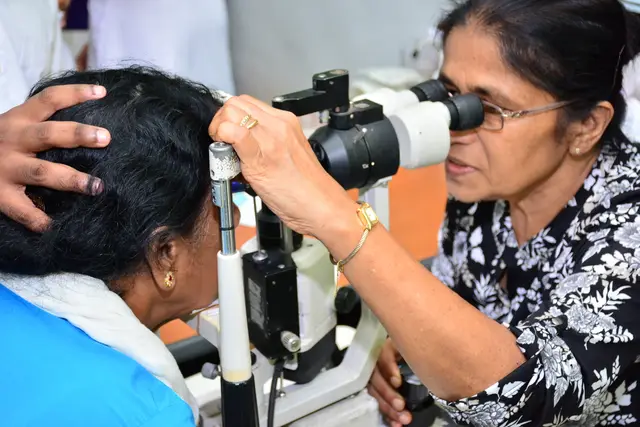 Free eye camps, 2017. Photo 7 of 15.