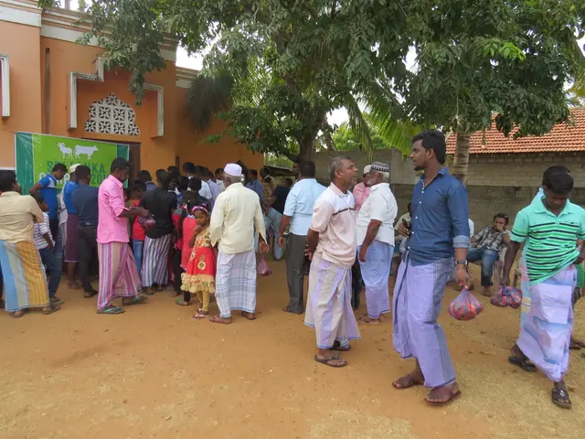 Qurbani meat distribution, 2016 to 2018. Photo 8 of 15.