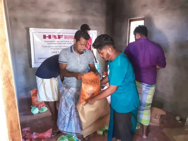 COVID-19 food relief, 2020. Photo 8 of 105.