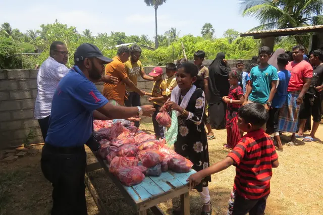 Qurbani meat distribution, 2016 to 2018. Photo 10 of 15.