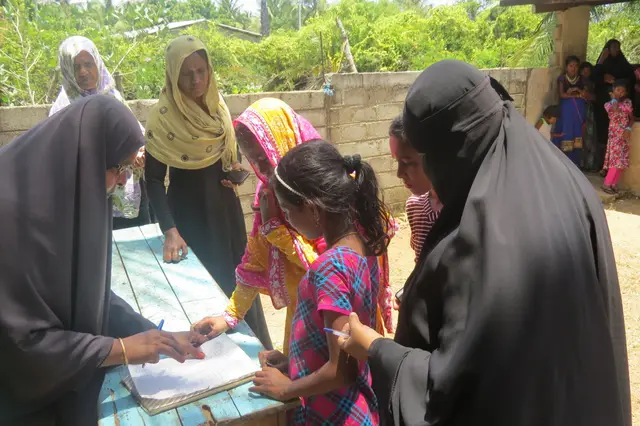 Qurbani meat distribution, 2016 to 2018. Photo 12 of 15.
