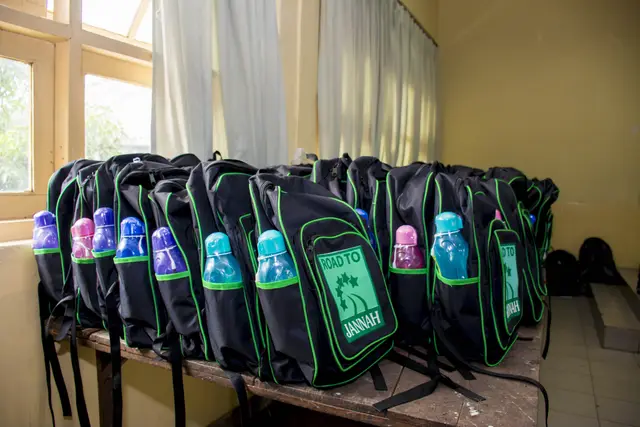 Wheelchairs and school kits, 2016 to 2017. Photo 14 of 148.