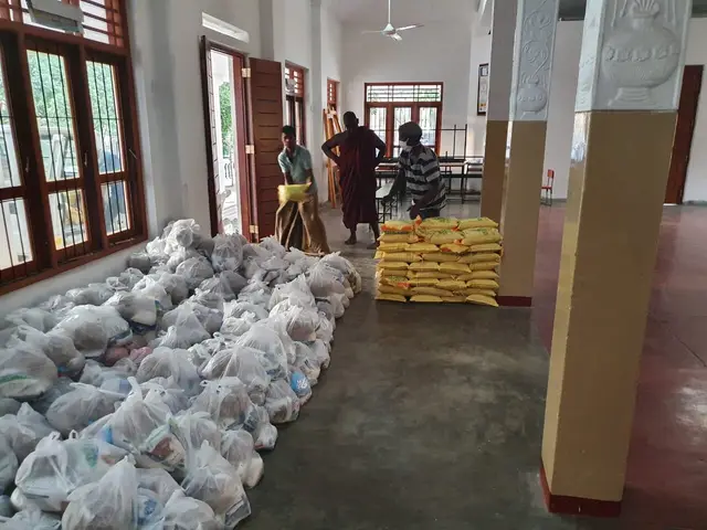 COVID-19 food relief, 2020. Photo 16 of 105.