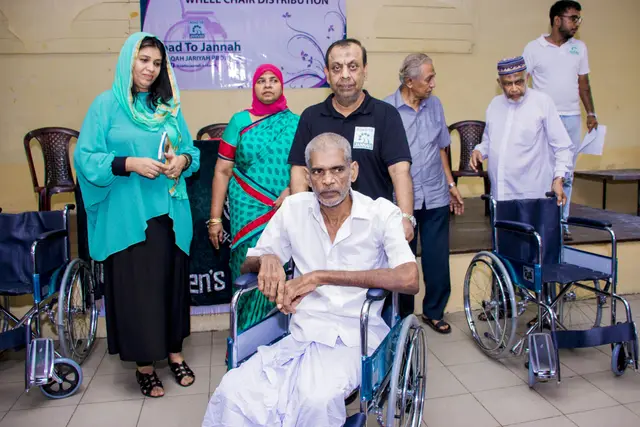 Wheelchairs and school kits, 2016 to 2017. Photo 17 of 148.