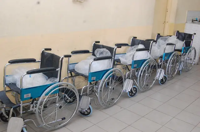 Wheelchairs and school kits, 2016 to 2017. Photo 28 of 148.