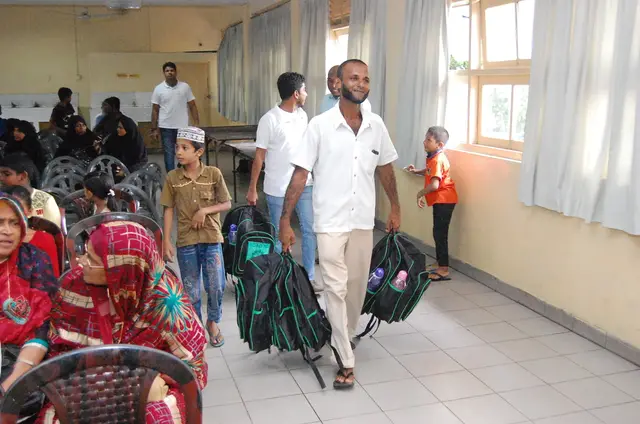 Wheelchairs and school kits, 2016 to 2017. Photo 30 of 148.