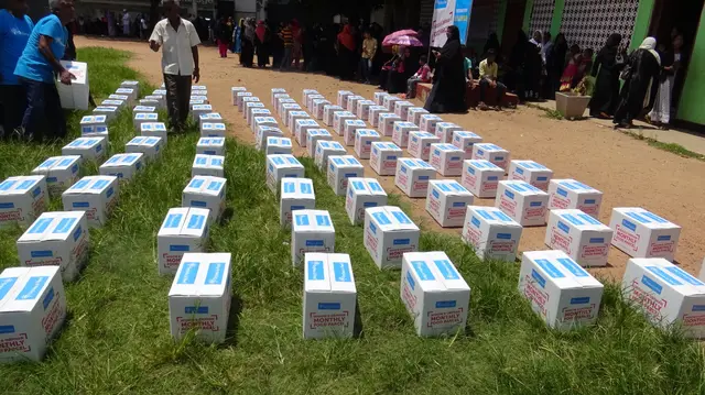 Widow and orphan food parcels, 2016 to 2019. Photo 30 of 87.