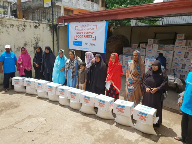 Widow and orphan food parcels, 2016 to 2019. Photo 44 of 87.