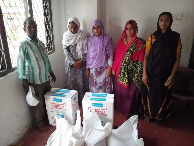 Widow and orphan food parcels, 2016 to 2019. Photo 45 of 87.