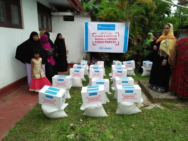 Widow and orphan food parcels, 2016 to 2019. Photo 51 of 87.