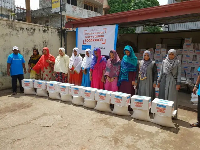 Widow and orphan food parcels, 2016 to 2019. Photo 55 of 87.