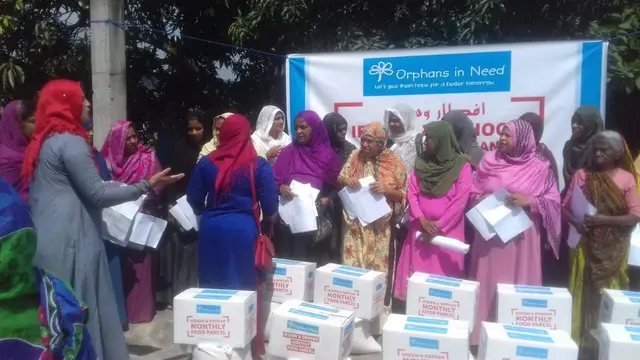 Widow and orphan food parcels, 2016 to 2019. Photo 56 of 87.