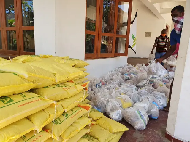 COVID-19 food relief, 2020. Photo 60 of 105.
