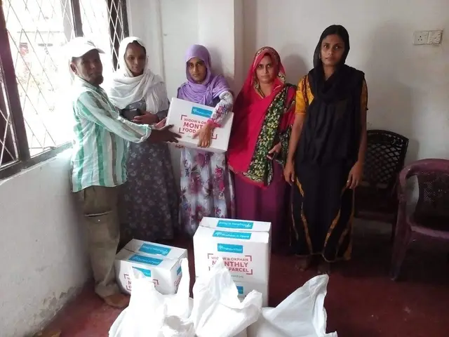 Widow and orphan food parcels, 2016 to 2019. Photo 65 of 87.