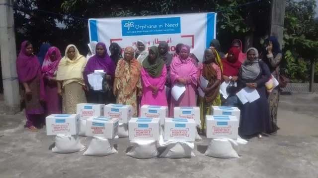 Widow and orphan food parcels, 2016 to 2019. Photo 66 of 87.
