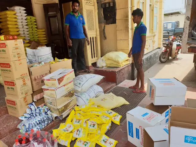 Widow and orphan food parcels, 2016 to 2019. Photo 70 of 87.