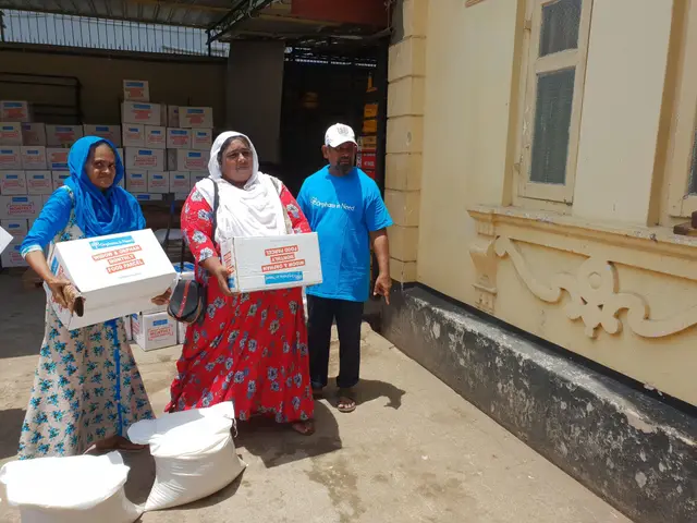 Widow and orphan food parcels, 2016 to 2019. Photo 73 of 87.