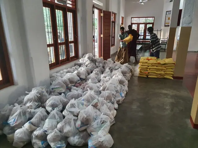 COVID-19 food relief, 2020. Photo 76 of 105.