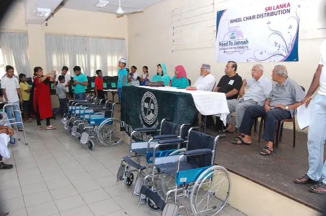 Wheelchairs and school kits, 2016 to 2017. Photo 78 of 148.