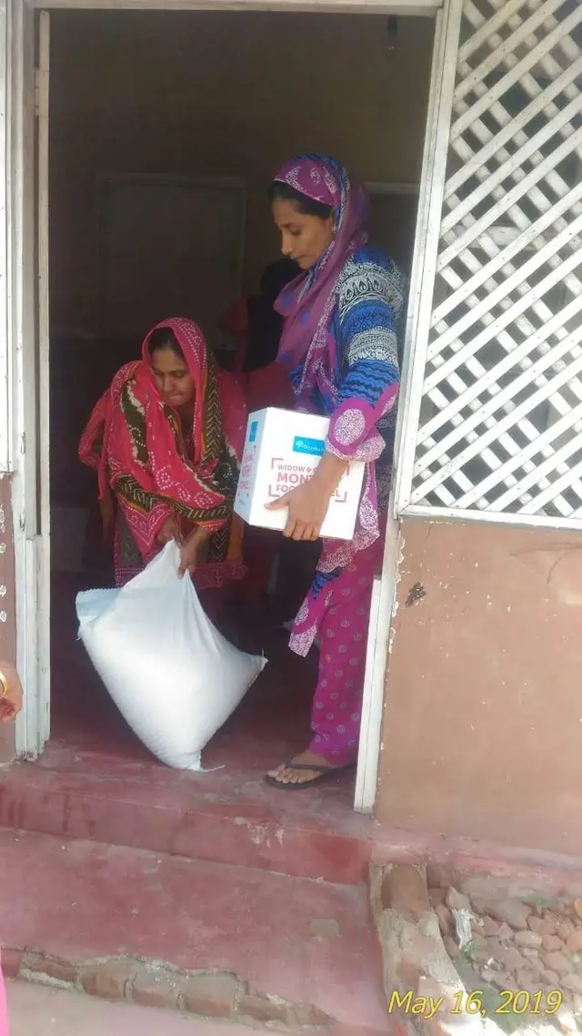 Widow and orphan food parcels, 2016 to 2019. Photo 82 of 87.