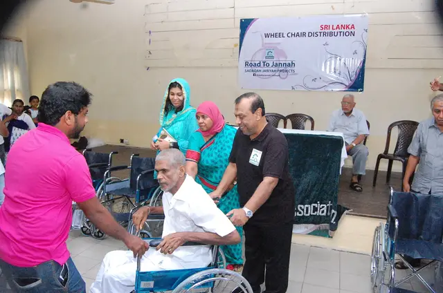 Wheelchairs and school kits, 2016 to 2017. Photo 94 of 148.