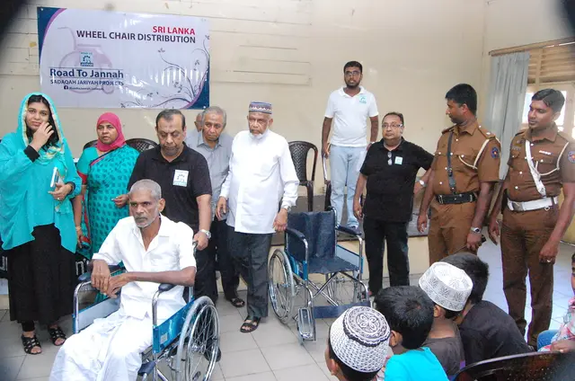 Wheelchairs and school kits, 2016 to 2017. Photo 95 of 148.