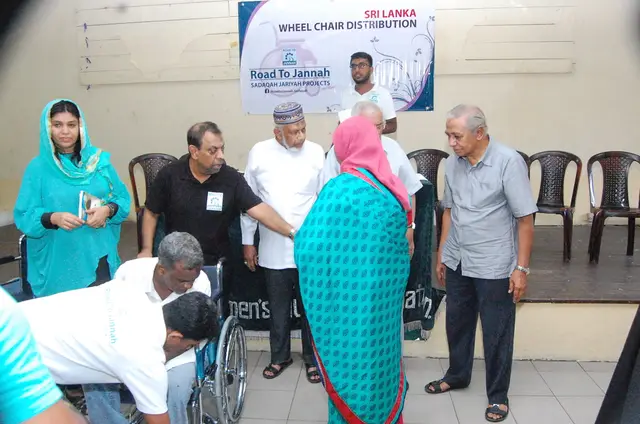 Wheelchairs and school kits, 2016 to 2017. Photo 106 of 148.