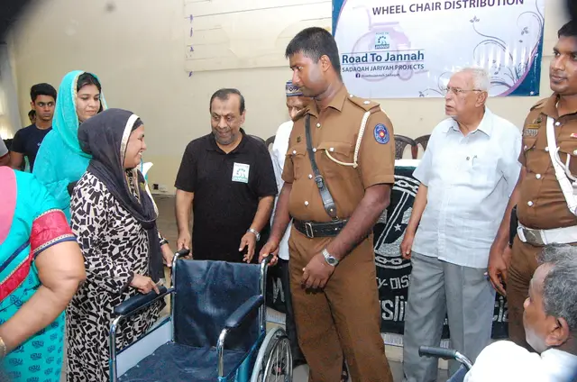 Wheelchairs and school kits, 2016 to 2017. Photo 109 of 148.