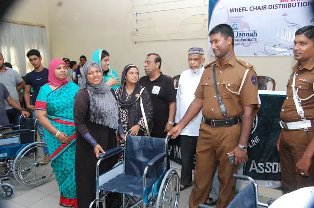 Wheelchairs and school kits, 2016 to 2017. Photo 113 of 148.