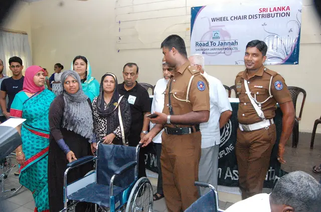 Wheelchairs and school kits, 2016 to 2017. Photo 114 of 148.