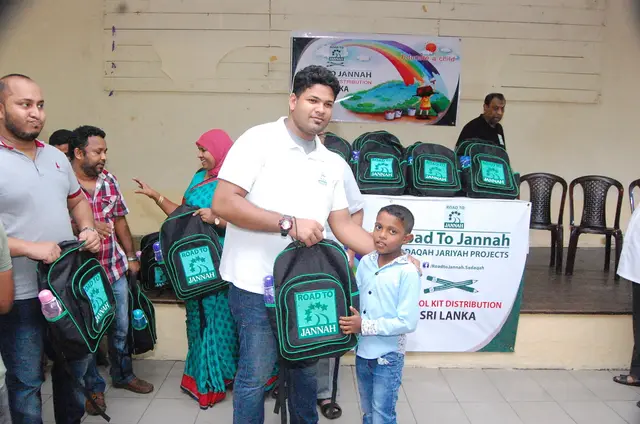 Wheelchairs and school kits, 2016 to 2017. Photo 128 of 148.